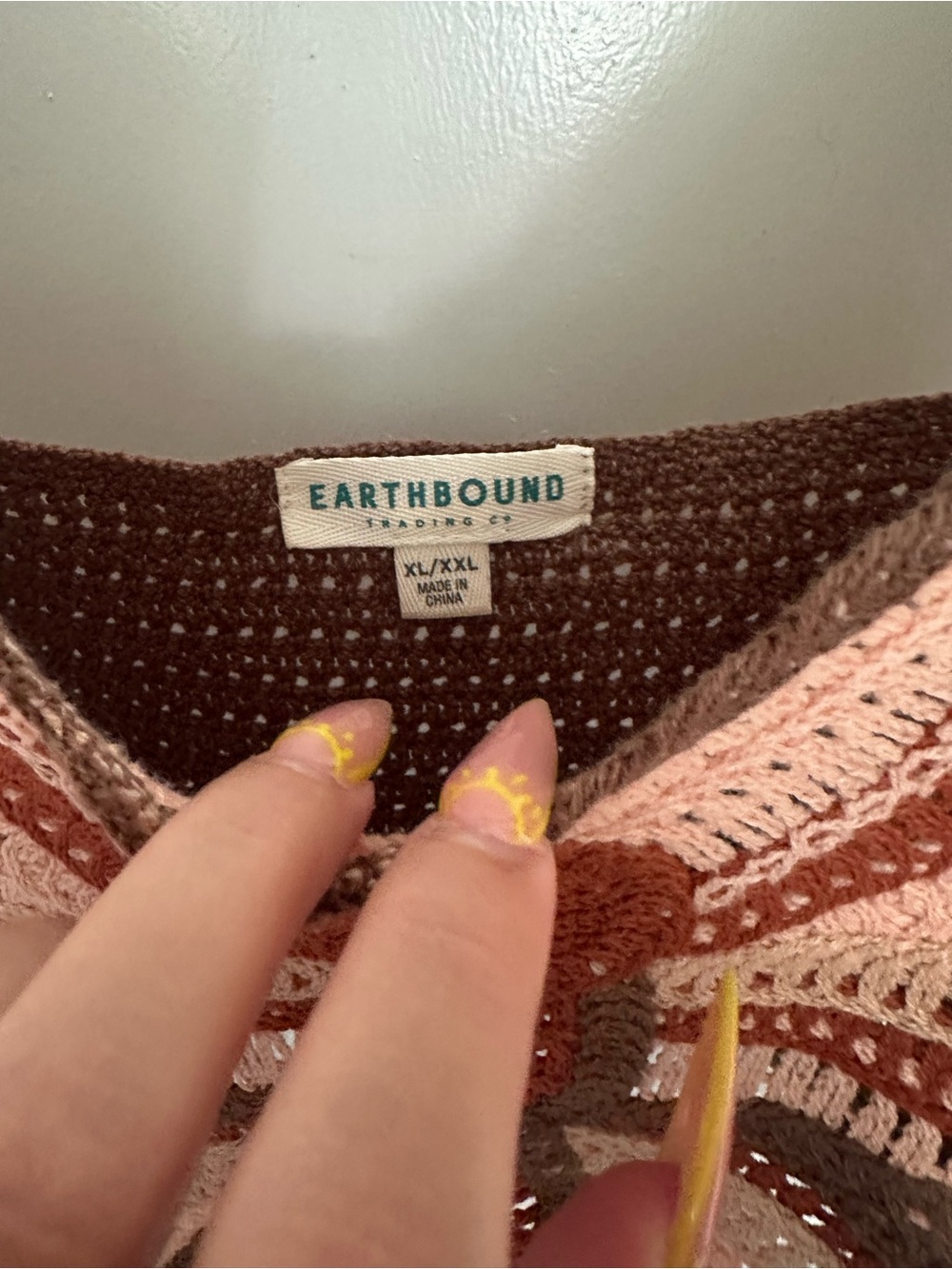 EARTHBOUND Butterfly Crochet Crop Top - Picture 4 of 11